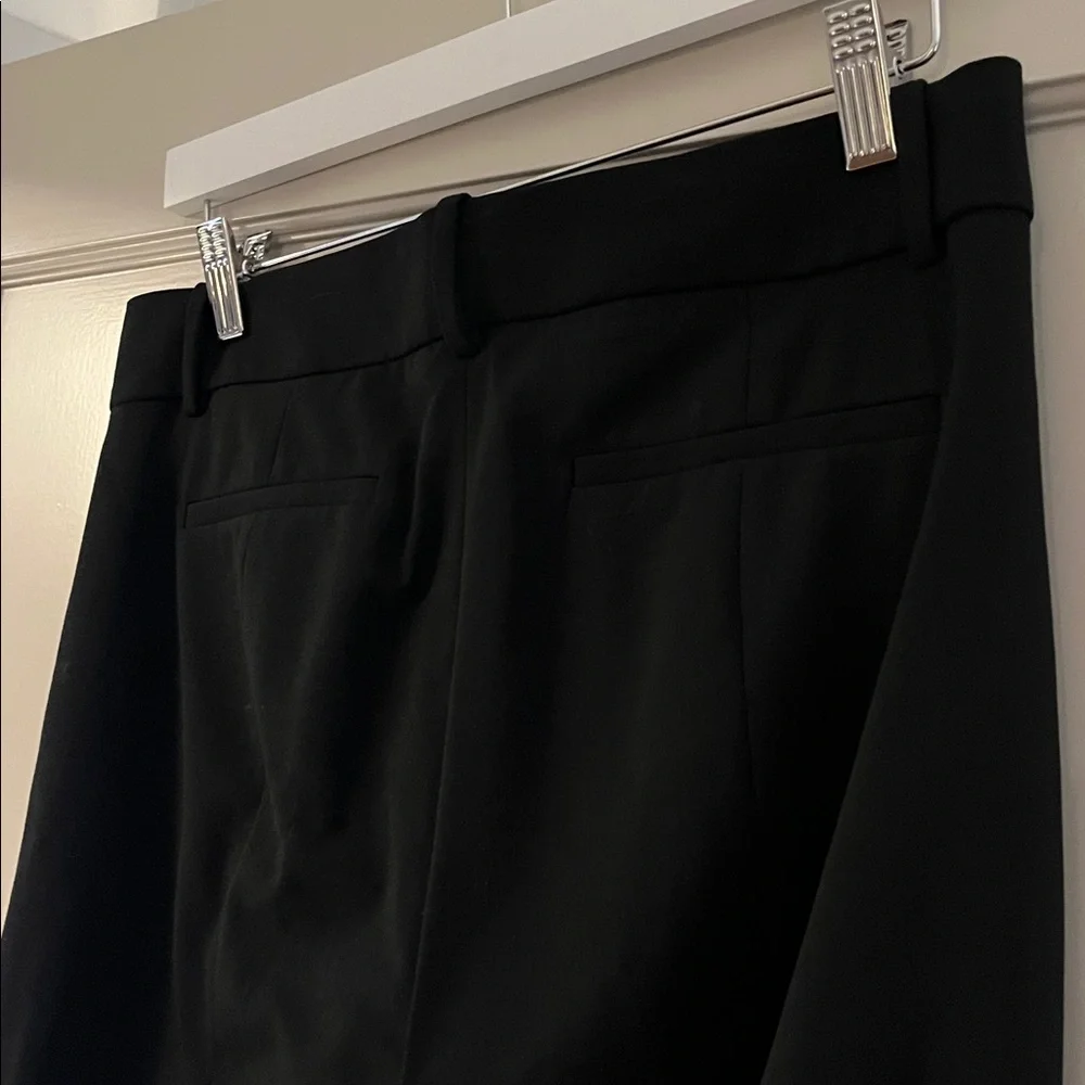 J.Crew | Cameron slim crop pant in Italian stretch wool | Black | Size 4 - Picture 5 of 13